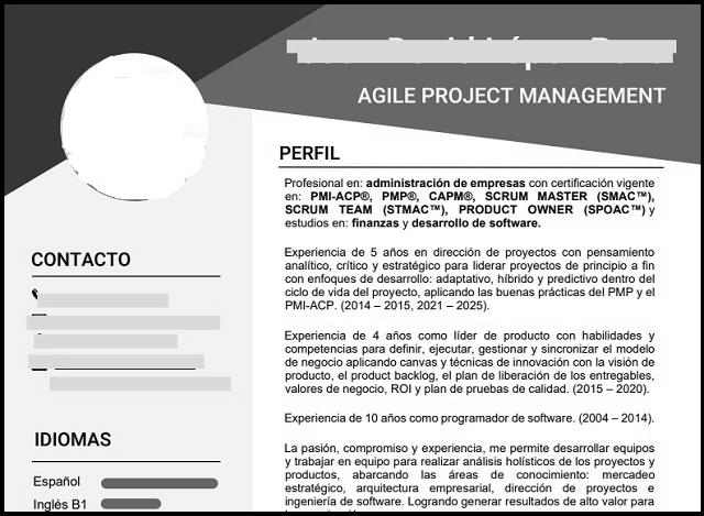 plantilla que muestra como se debe diligenciar el documento para la creación de una hoja de vida y manejo de entrevista laboral