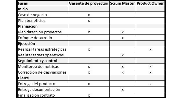 plantilla que muestra como se debe diligenciar el documento para los diagramas matriciales